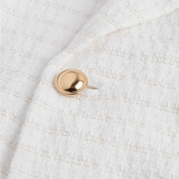 NWOT Express Tweed Overcoat Jacket Size Small - Picture 5 of 8